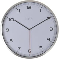 NEXTIME◆NEXT 3080wi◆「Company Arabic」壁掛け時計(白)◆35 cm◆サイレントクォーツ