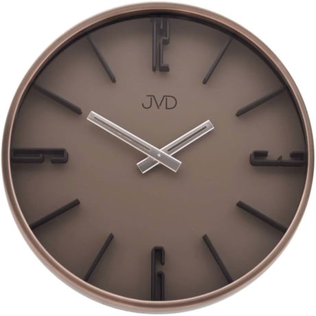 JVD◆HC17.1◆シンプルウォークロック壁掛け時計◆直径30cm◆チェコ共和国、東欧時計