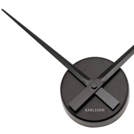 カールソン◆KARLSSON  KA4348BK◆ロングハンズクロック(44cm)◆Little Big Time Clock Mini