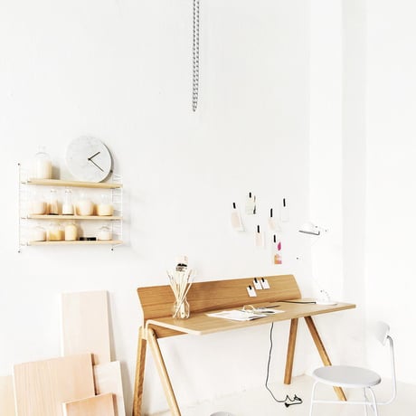 メニュー◆Menu◆Marble wall clock◆大理石の壁掛け時計、ホワイト◆Norm Architects