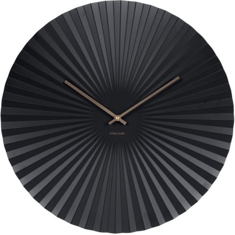 カールソン◆KARLSSON  KA5658BK◆センス 掛け時計(黒50cm)◆Sensu Clock Large