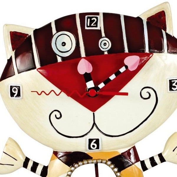 ALLEN DESIGN STUDIO アレンデザインスタジオ アレンデザイン ミシェルアレン CHATS-CHATS 猫とハート ウォールクロック 壁掛け時計 時計 振り子時計 おしゃれ インテリア かわいい fit=scale-down,w=1200