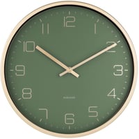 カールソン◆KARLSSON  KA5720GR◆デザイン掛け時計(30cm)◆グリーン◆アルマンドブリーベルド