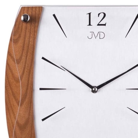 JVD◆JVD N11027 / 11◆デザインウォークロック壁掛け時計◆27cm x 29.5cm◆チェコ共和国、東欧時計