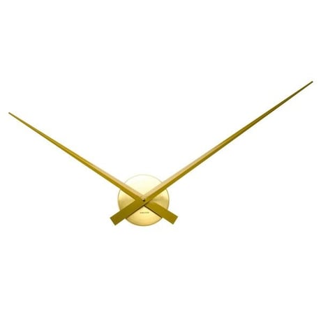 カールソン◆KARLSSON  KA5516GD◆リトルビッグタイム(回転径77,5cm)ゴールド◆Little Big Time Clock - Gold