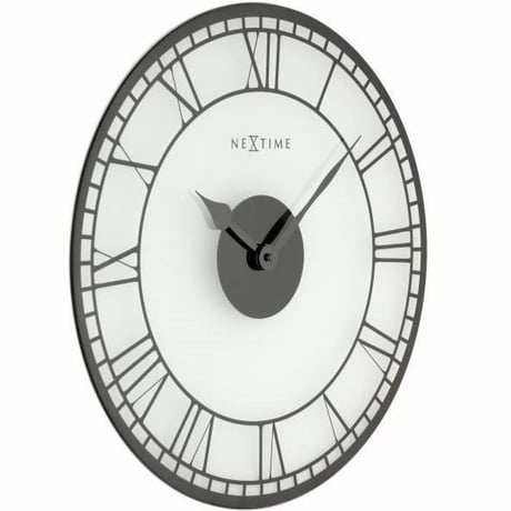 NEXTIME◆NEXT  8146◆"BIG BEN"ビッグベン 掛け時計◆43 cm◆すりガラス製 壁時計