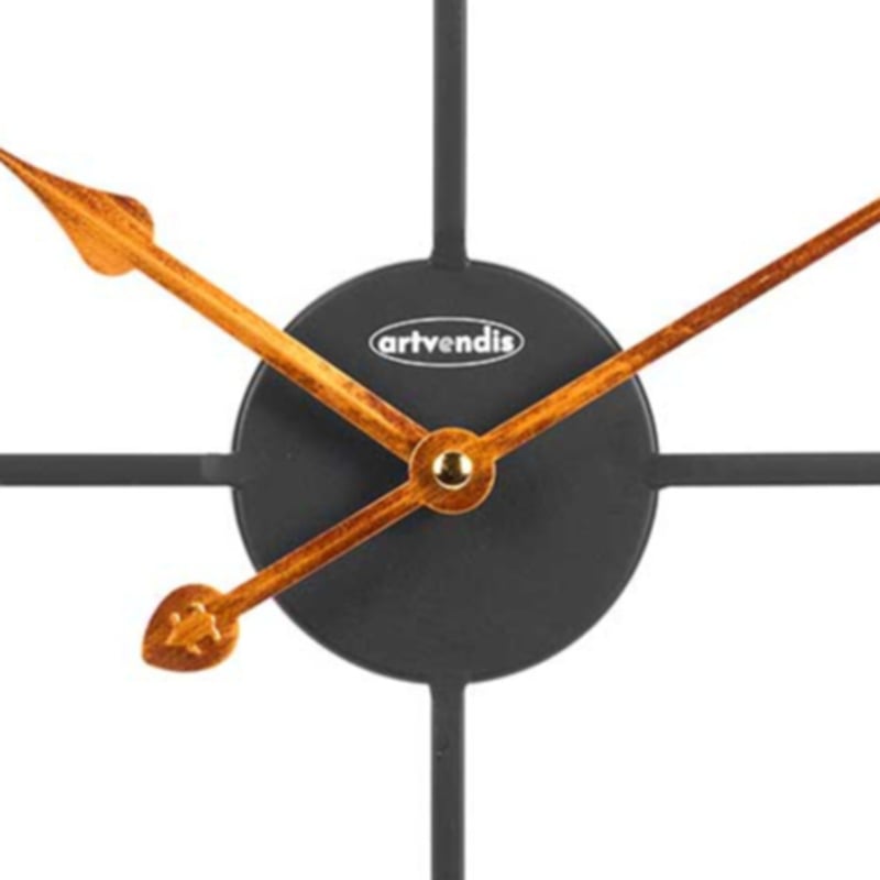 アームス ◇AMS-9685B◇アートベンディス/メタルウォールクロック