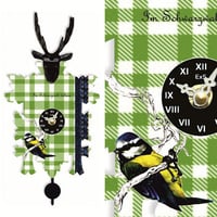 Hay◇Shane Schneck◇アナログ掛け時計 (ホワイト)◇シェーンシュ