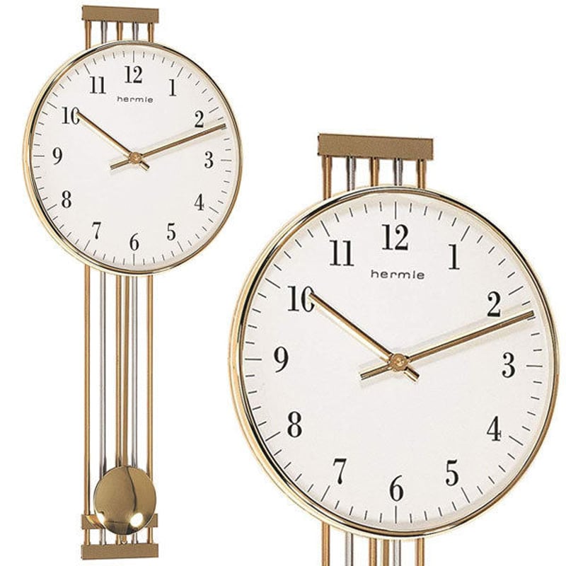 【動作確認済み】【最終値下げ】ヘルムレ Hermle 掛け時計 振り子時計 ヘルムレ HERMLE 振り子時計 70722-000871 掛け時計/時計 掛け時計