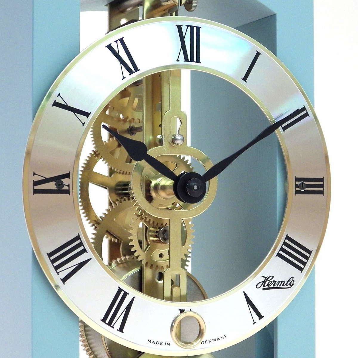 ヘルムレ◇HERMLE 23015-S40721◇機械式スケルトン振り子時計
