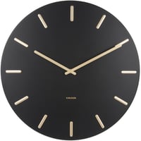 カールソン◆KARLSSON KA5716BK◆シンプルウォールクロック(ブラック)◆45cm◆Charm Wall Clock