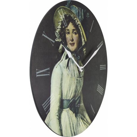 NEXTIME◆NEXT  3186◆"Mrs SERIZY"セリジー夫人の肖像 掛け時計◆50 cm◆ジャック・ルイ・ダビッド
