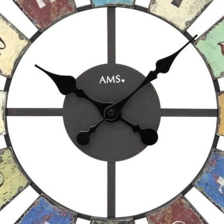 アームス◆AMS 9465◆アンティーク調のメタルフレーム◆クォーツムーブメント