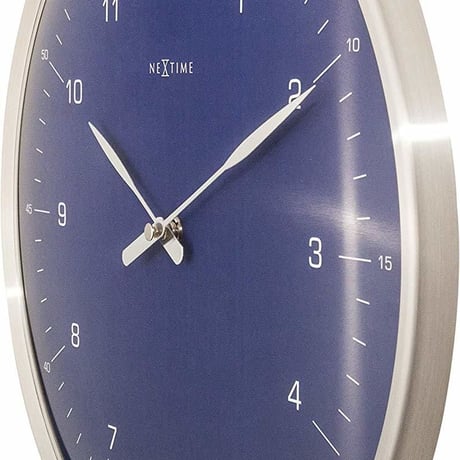 NEXTIME ◆NE-3243BL◆シンプルデザイン掛け時計◆サイレントクォーツ【正規輸入品】