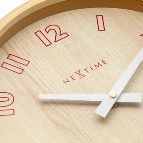NEXTIME◆NEXT  3233RO◆ネクスタイム ループスモール掛け時計◆Ø26cm◆LOOP SMALL