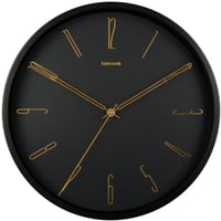カールソン◆KARLSSON KA5898BK◆オフィスクロック(ブラック)◆直径35cm