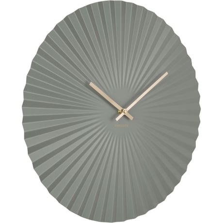 カールソン◆KARLSSON  KA5657GR◆センス 掛け時計(40 cm)◆ジャングルグリーン◆Sensu Clock Medium