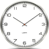 レフ・アムステルダム◆LEFF Amsterdam Numbers55◆インスタントクラシック 掛け時計(シルバー)◆ウィーベ・テルストラ