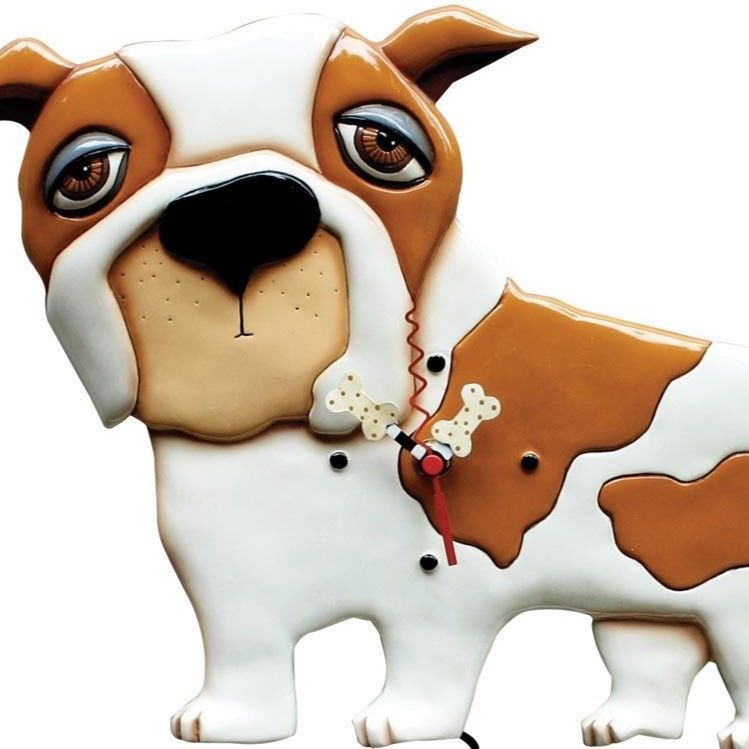 アレンデザインスタジオ 陶器製 壁掛時計 Allen DESIGNS 犬 北欧 アレンデザインスタジオ 陶器製 壁掛時計 Allen DESIGNS 犬 北欧