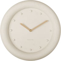 カールソン◆KARLSSON  KA5717WH◆デザイン掛け時計(30cm)◆ホワイト◆エヴァルトウィンケルバウアー