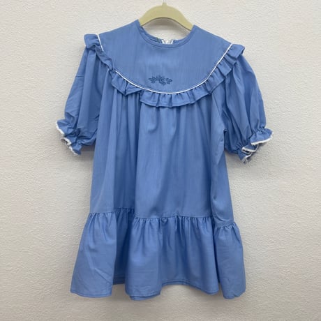 【kids】blue one-piece 7213