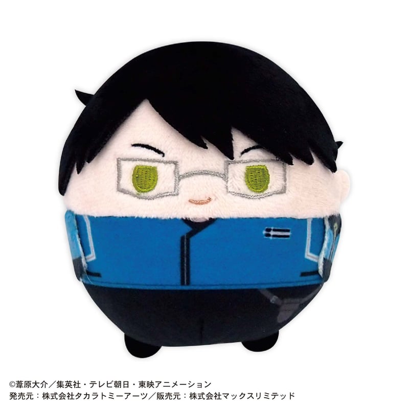 ふわコロりん A賞メガ 不二周助 グッズ-ぬいぐるみ】TVアニメ『忍たま乱太郎』 ふわコロりん