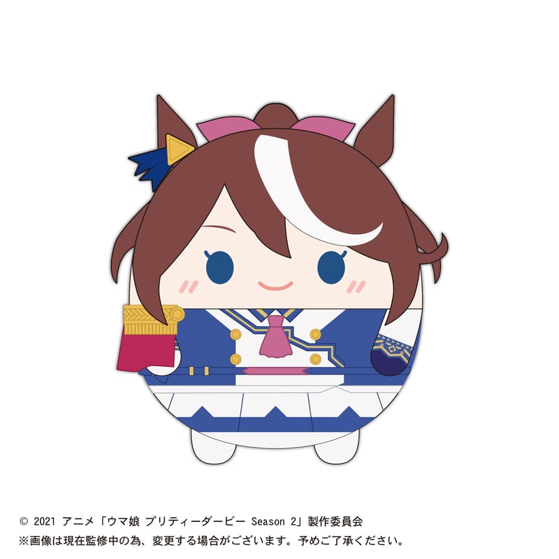 ウマ娘 ふわコロりん スナップマイド セット ウマ娘』「キタサンブラック」「サトノダイヤモンド」が丸くてかわいい