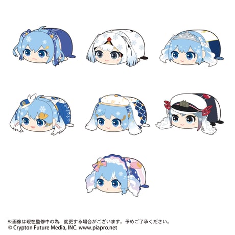 雪ミク　ぽてコロマスコット2