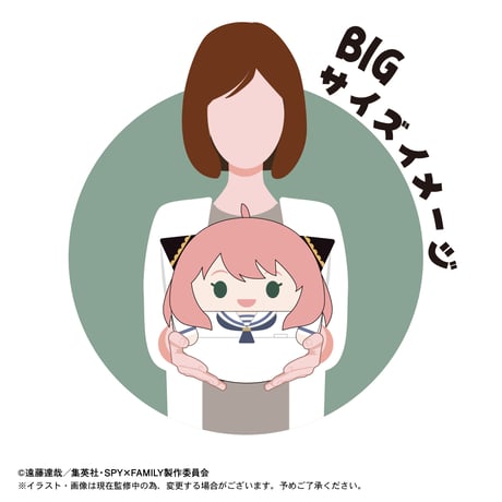 SPY×FAMILY　ふわコロりんBIG2　アーニャ・フォージャー(体操服ver.)