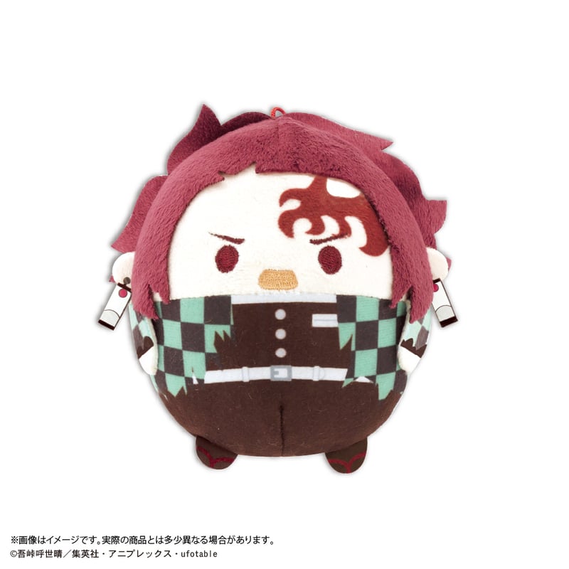 鬼滅の刃　ふわコロりん　12点　マスコット　ぬいぐるみ 集英社 - 鬼滅の刃 ふわコロりん BIG ぬいぐるみ ローソン 錆兎