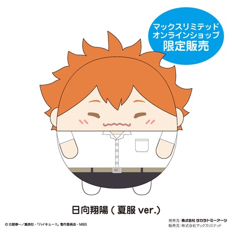 ハイキュー!!　ふわコロりんBIG5　日向翔陽（夏服ver.）
