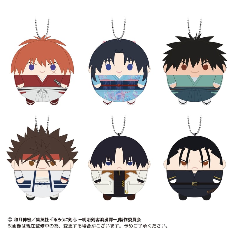 【匿名配送】るろうに剣心 プリントキャラマイド 34点 コンプリートセット るろうに剣心－明治剣客浪漫譚－ ふわコロりん | MAXLIMITED ONLINE SHOP
