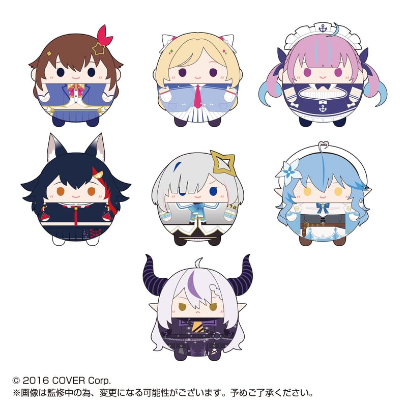 ホロライブ　ふわコロりん　6種セット 株式会社マックスリミテッド キャラクターグッズ製造企画