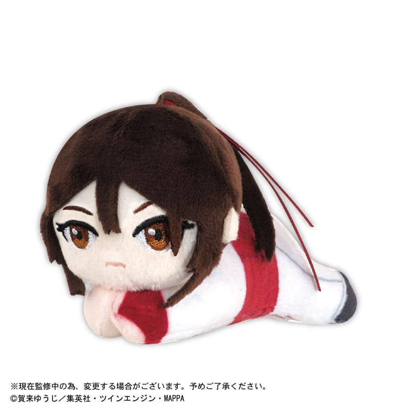 限定品 桐馬　地獄楽 ぬいぐるみ 地獄楽」画眉丸、佐切、弔兵衛、桐馬が“チャイナ服”に