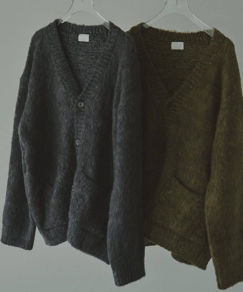 shaggy knit cardigan | Le.ema shaggy knit cardigan | Le.ema