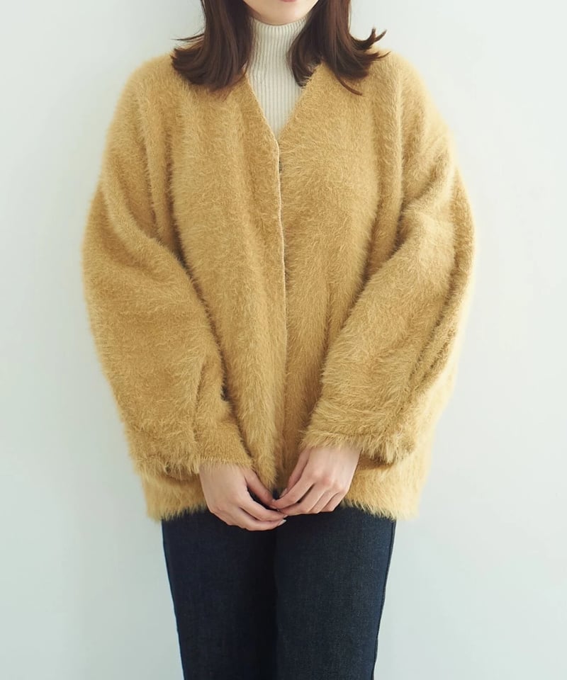 LE.EMA モヘアカーディガン ルエマ mohair cardigan