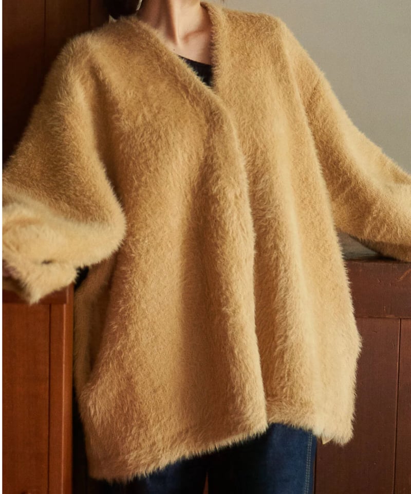Le.ema original mohair touch relax cardigan | L Le.ema original mohair touch relax cardigan | L