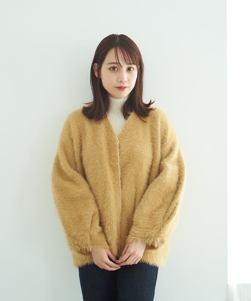 Le.ema original mohair touch relax cardigan | L...