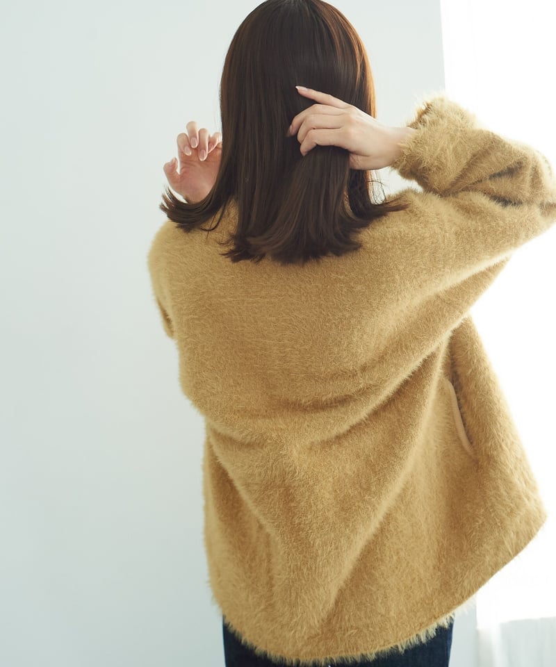 Le.ema original mohair touch relax cardigan   L