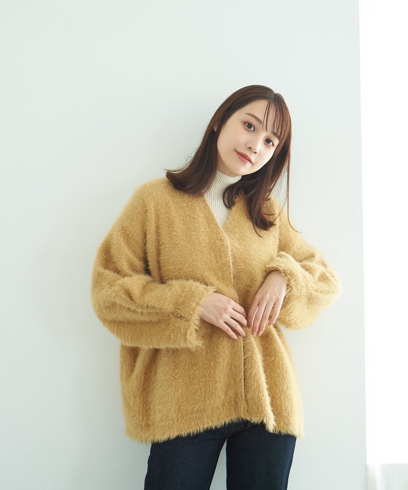 Le.ema original mohair touch relax cardigan | L...