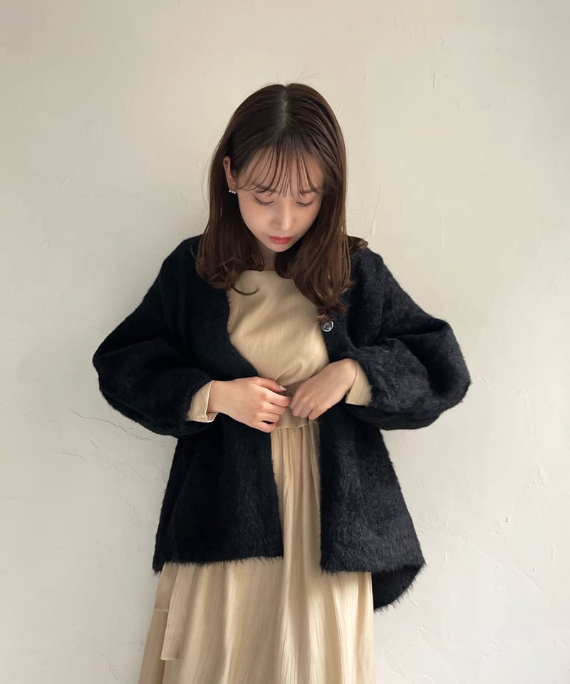 Le.ema mohair touch relax cardigan | Le.ema Le.ema mohair touch relax cardigan | Le.ema