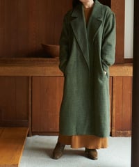 check over coat green 【le.ema-005aw】
