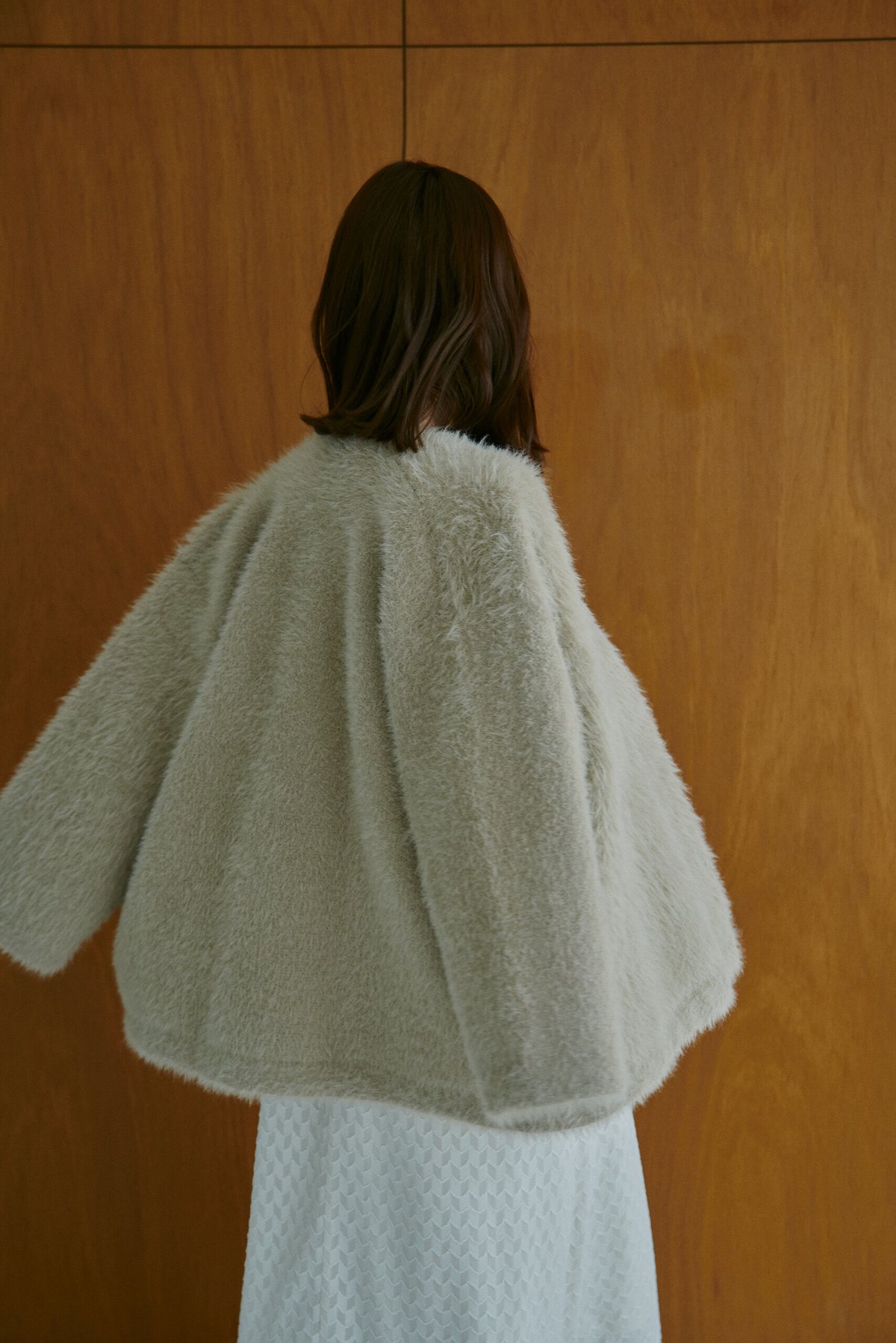 ラストオーダー】mohair touch double button cardiga | L ラストオーダー】mohair touch double button cardiga | L