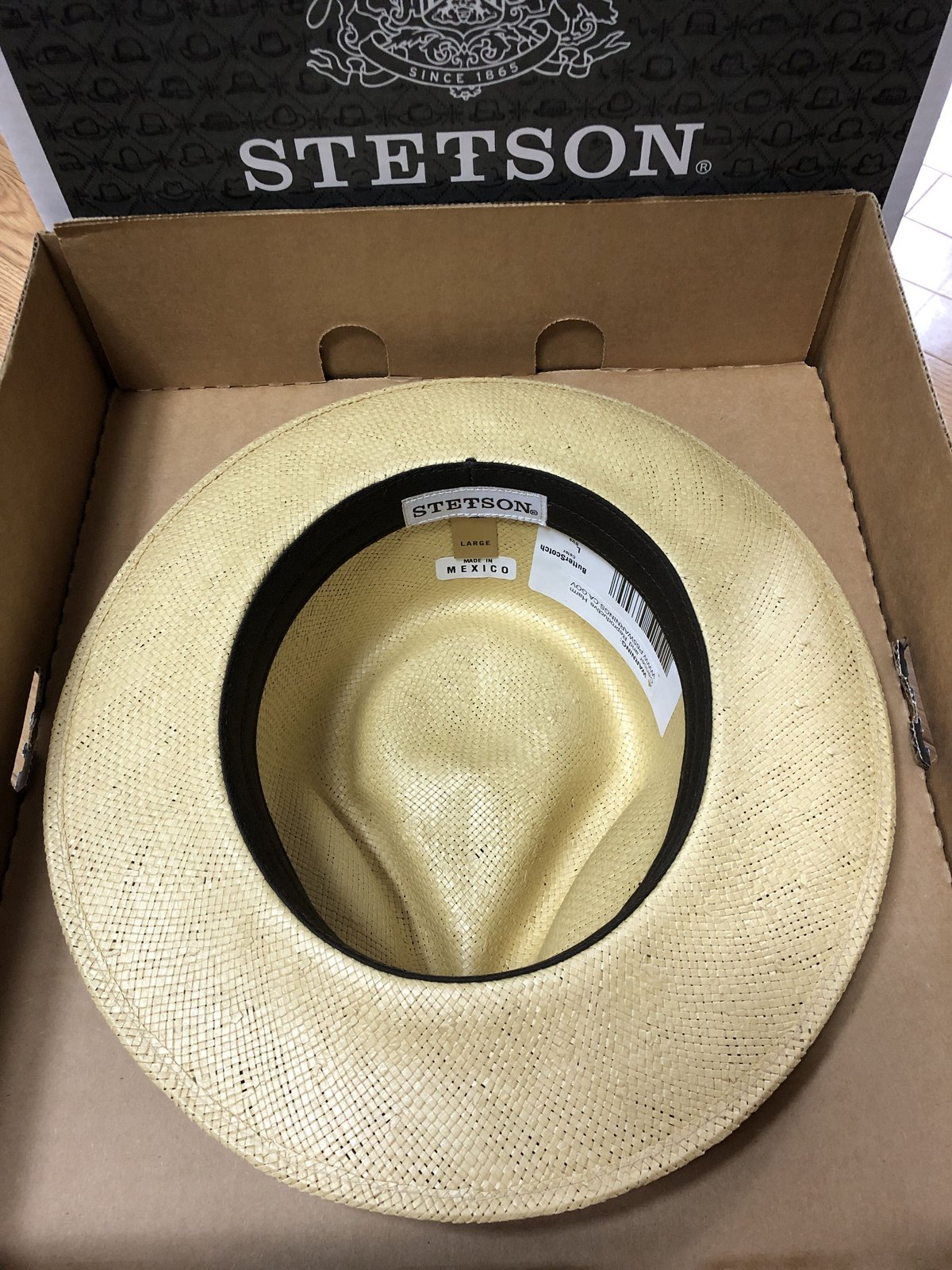 STETSON☆ステットソン・アドベンチャー＜バーガンディ＆ネイビー＞L