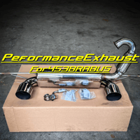 スマート453フォーツー ブラバスエクスクルーシブ用 社外スポーツマフラー PeformanceExhaust