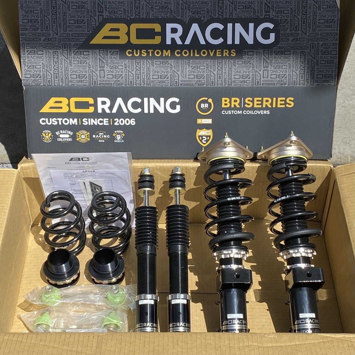 ☆特価☆スマート453 BC RACING コイルオーバーキット フルタップ式車 