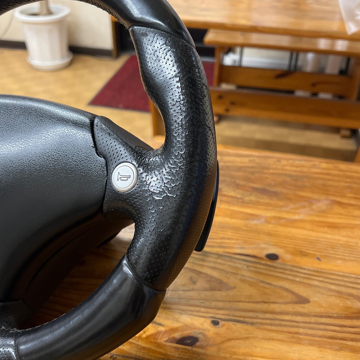 MCCスマート USED ブラバス オプション 小径ステアリング ※ジャンク品