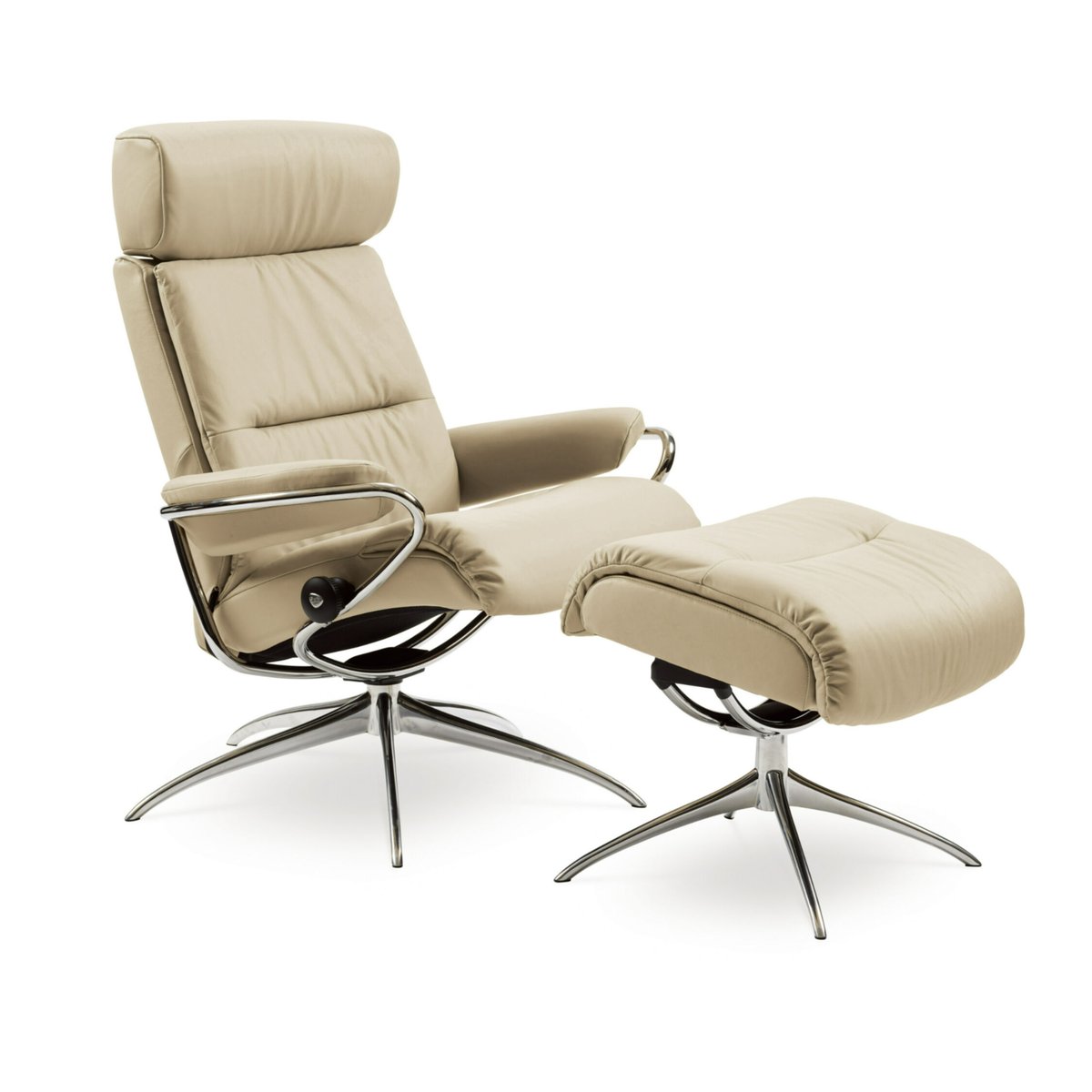 ストレスレス トーキョー オットマン付き Stressless Tokyo Stressless® Tokyo スター ローバックヘッドレスト付 オットマン