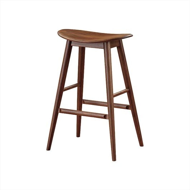 KASHIWA/カシワ ハイスツール(板座)EC19W ウォールナット KASHIWA/カシワ ハイスツール(板座)EC19W ウォールナット