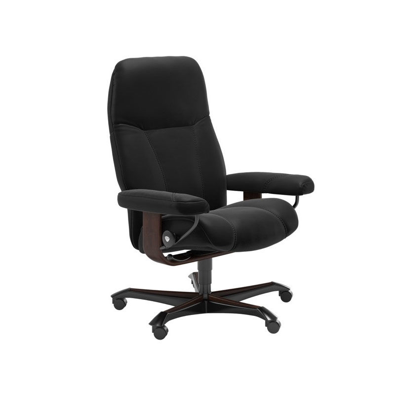 Stressless/ストレスレス コンサル オフィス(M) ブラック/ブラウン